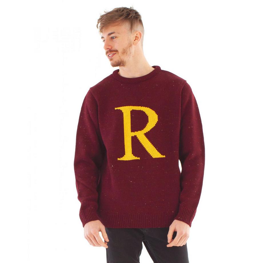 HARRY-POTTER Weihnachtliches Design Pullover  