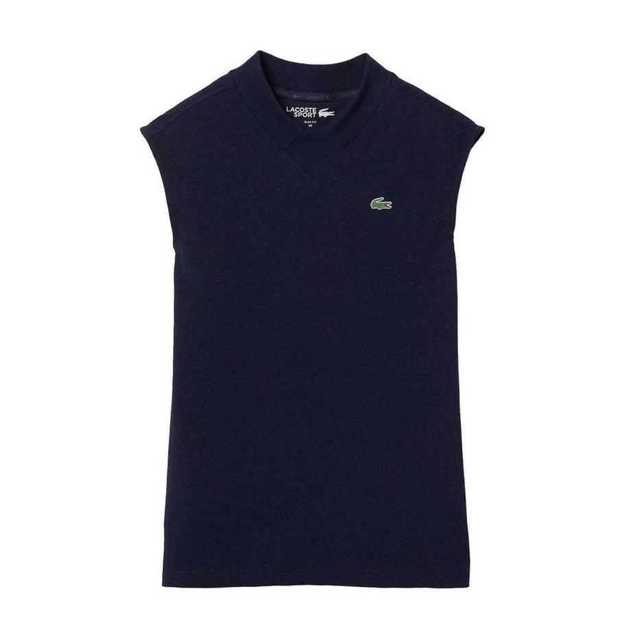 Maglietta Polo Cotone Organico Senza Maniche