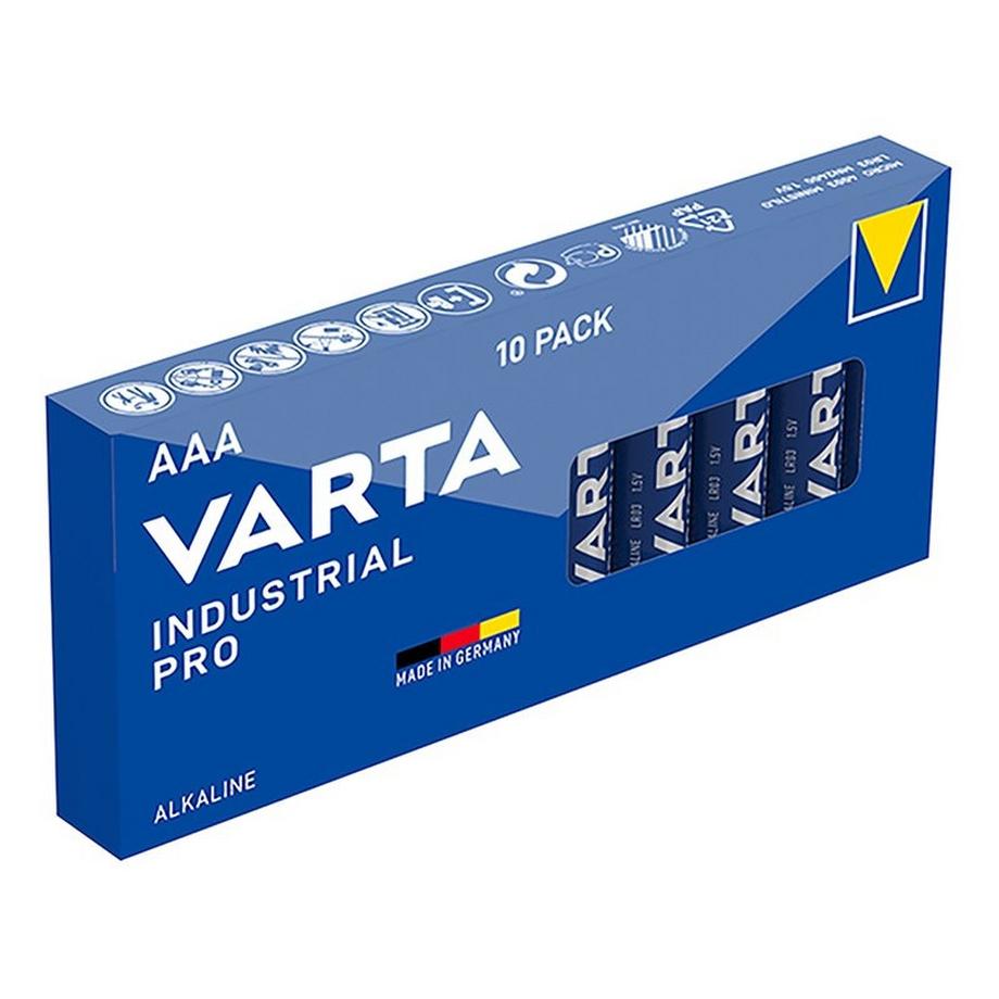 Pricenet  Varta Industrial Alkaline Batterien AAA 10 Stück 