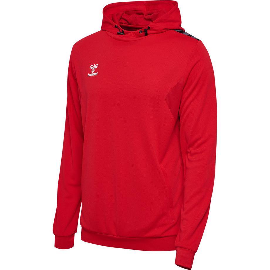 Hummel  felpa con cappuccio in poliestere huel authentic 