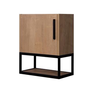 Vente-unique Mobile Lavabo sospeso con nicchia 40 cm Naturale Chiaro - LOPENA  