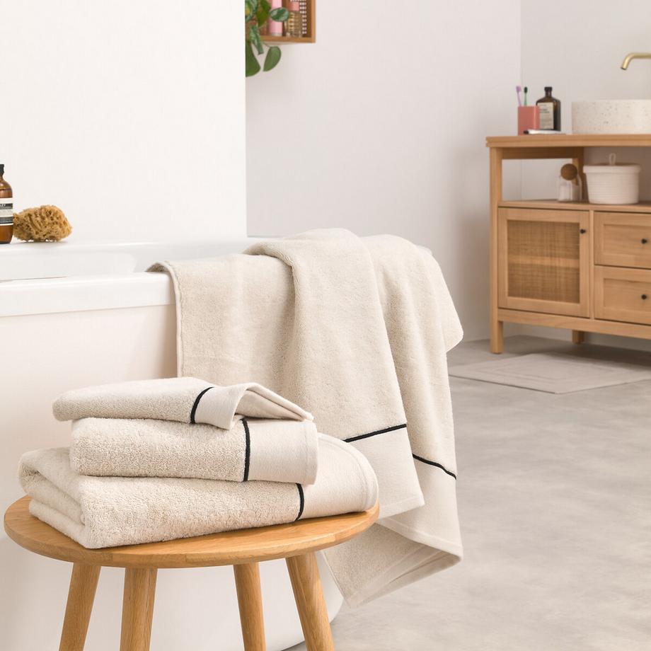 La Redoute Intérieurs Maxi-Badetuch aus gekämmter Baumwolle 675g/m2  