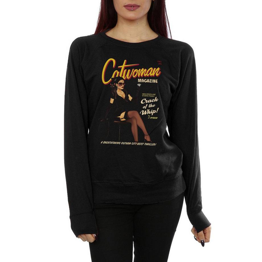 DC COMICS Catwoman Magazine Felpa Slim Fit  