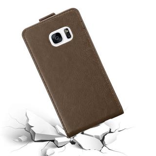 Cadorabo  Housse compatible avec Samsung Galaxy S7 - Coque de protection au design flip avec fermeture magnétique 