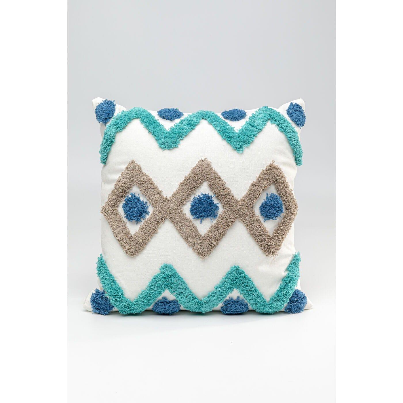 KARE Design Coussin Diamants Colorés 45x45  