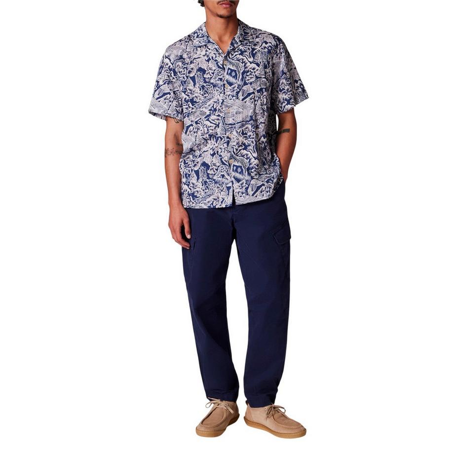 PAUL SMITH Camicia Maniche Corte Vestibilità Regolare con Stampa Floreale  
