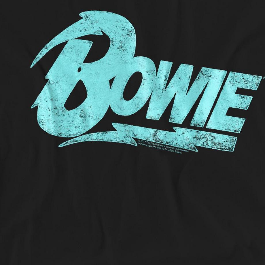 David Bowie Bowie Logo Print T-Shirt  