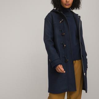 La Redoute Collections  Dufflecoat mit Kapuze 