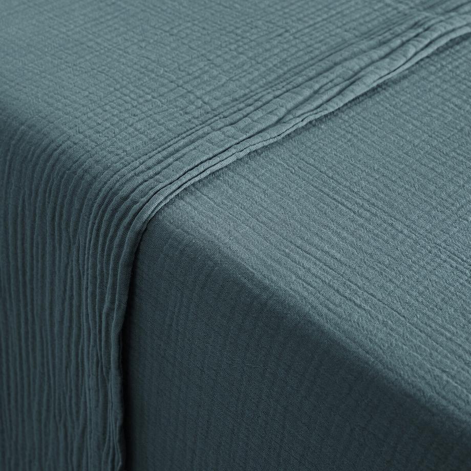 La Redoute Intérieurs Kumla Drap Plat Mousseline de Coton  