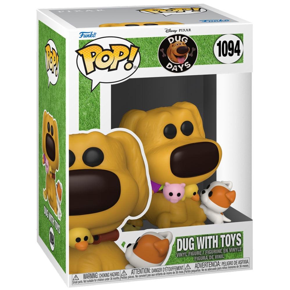 Funko  Figura POP Disney Dug Days Dug con giocattoli 