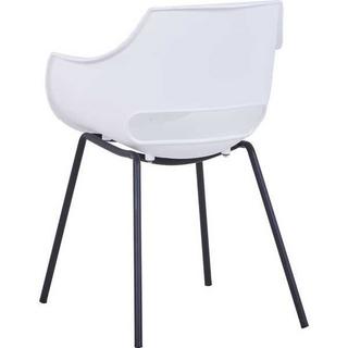 mutoni Chaise Zoro blanche (lot de 2)  