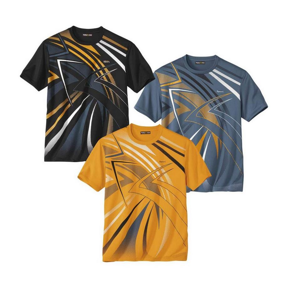 T-Shirts Sporty (Pack de trois)
