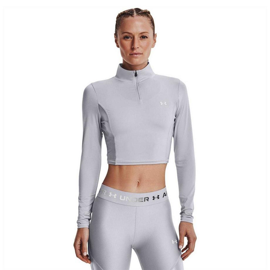 UNDER ARMOUR Felpa in pile corta con zip a quarto  