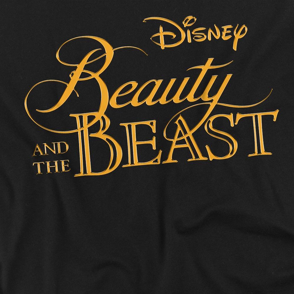 Beauty And The Beast Logo Langarm T-Shirt  