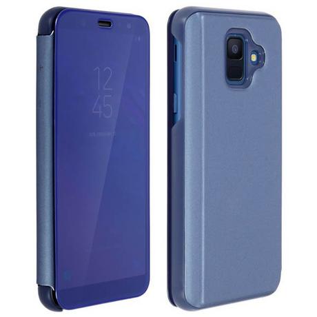 Avizar  Clear View Cover Samsung Galaxy A6 Blau 