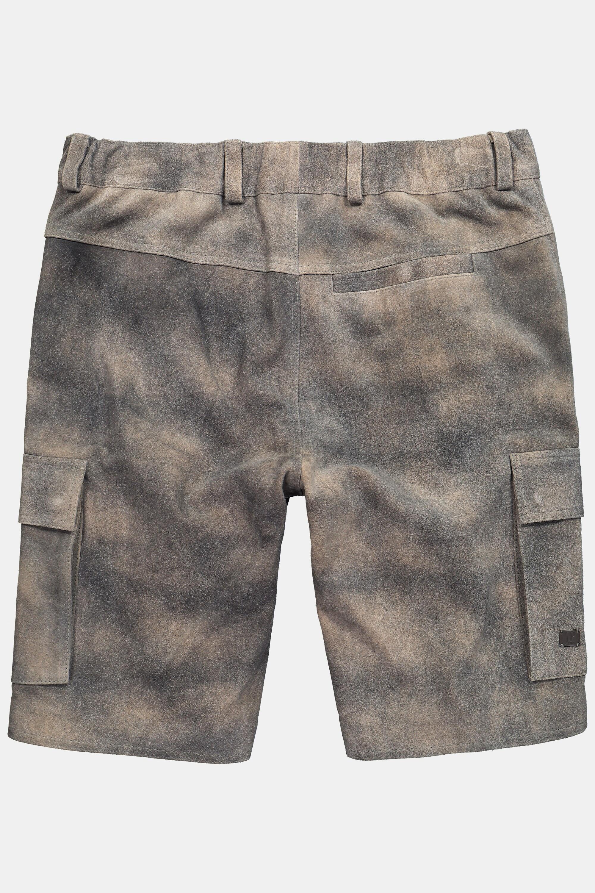 JP1880 Leder Bermuda Cargoshorts Regular Fit  