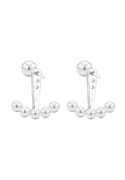 Elli  Boucles d'Oreilles Boule Tendance 