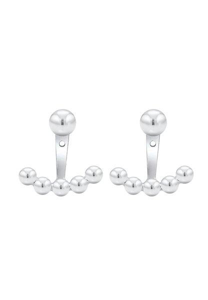 Elli  Boucles d'Oreilles Boule Tendance 