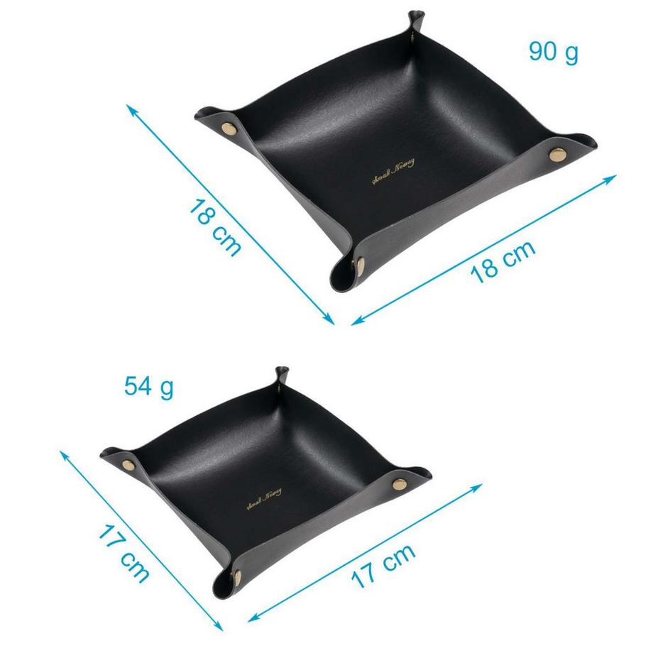 Intirilife 2x Taschenleerer aus Kunstleder  