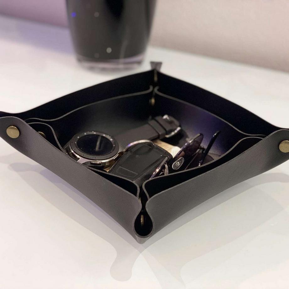 Intirilife 2x Taschenleerer aus Kunstleder  