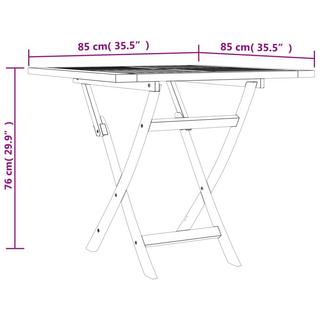 VidaXL tavolo Legno  