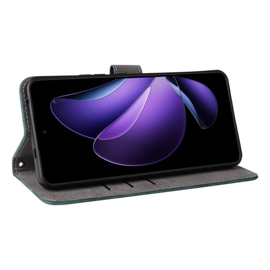 Cover-Discount  OPPO Reno13 F - Ledertasche mit RFID Blocker 