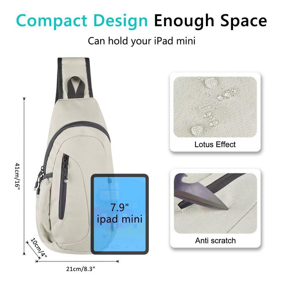 Only-bags.store Sac à bandoulière élégant avec 2 bandoulière large et chaîne détachable Sac pour téléphone portable  