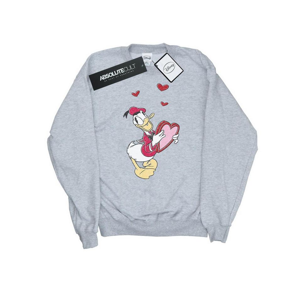 Disney Donald Duck Coeur Sweatshirt  