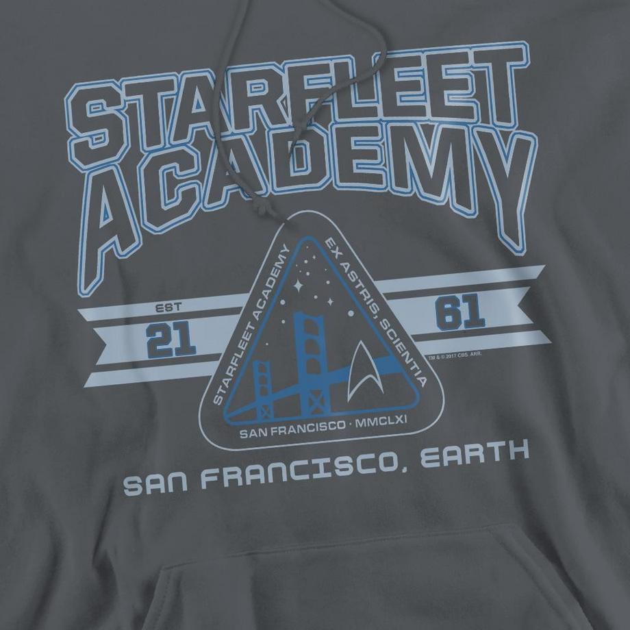 Star Trek Starfleet Academy Earth Felpa con Cappuccio  