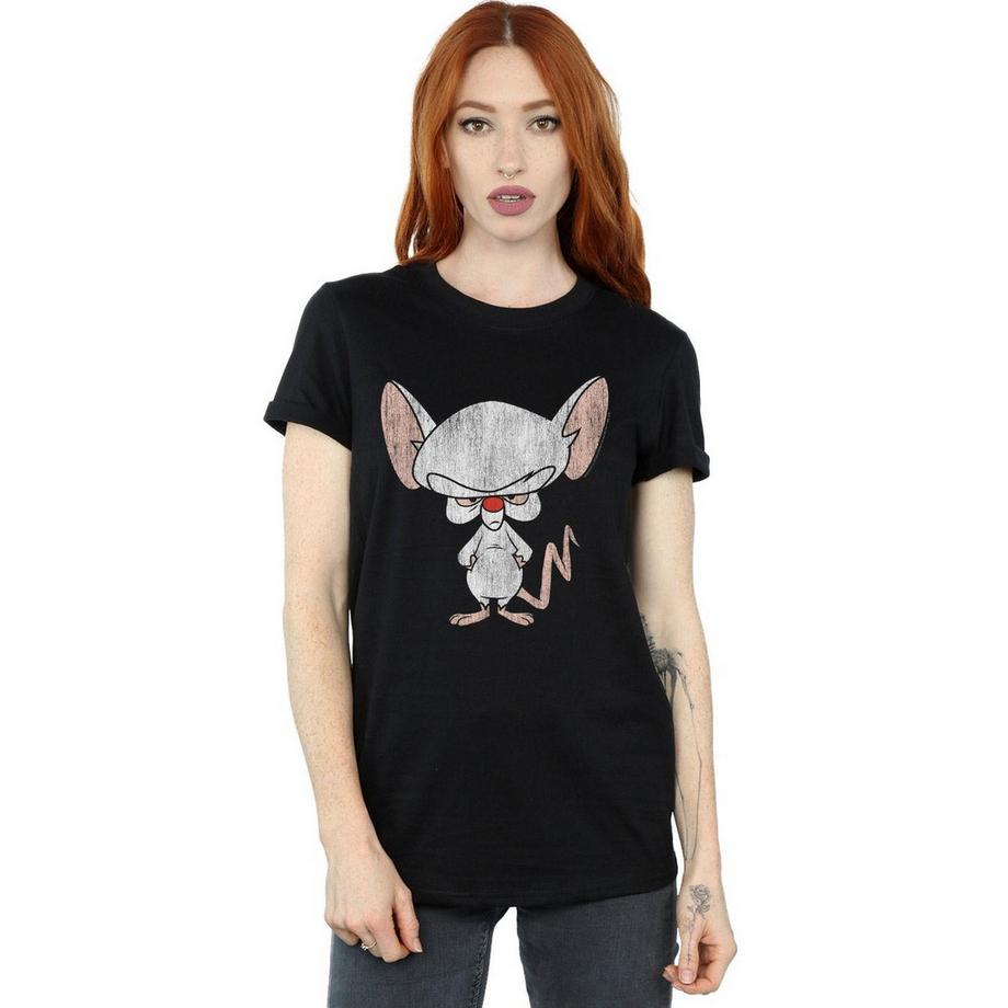 Animaniacs Pinky and the Brain T-shirt stampata  