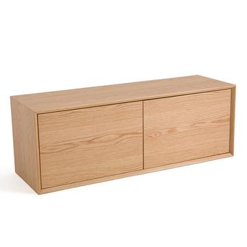 Caisson L110 x P42 cm plaqué chêne