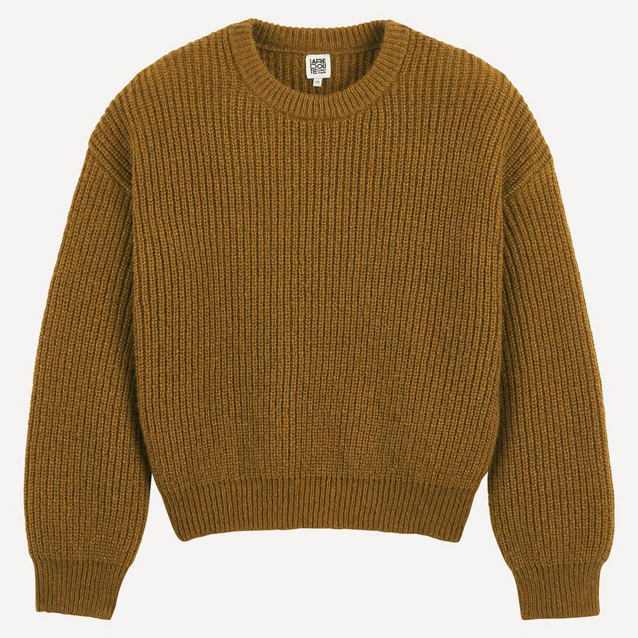 La Redoute Collections  Pull col rond en maille 