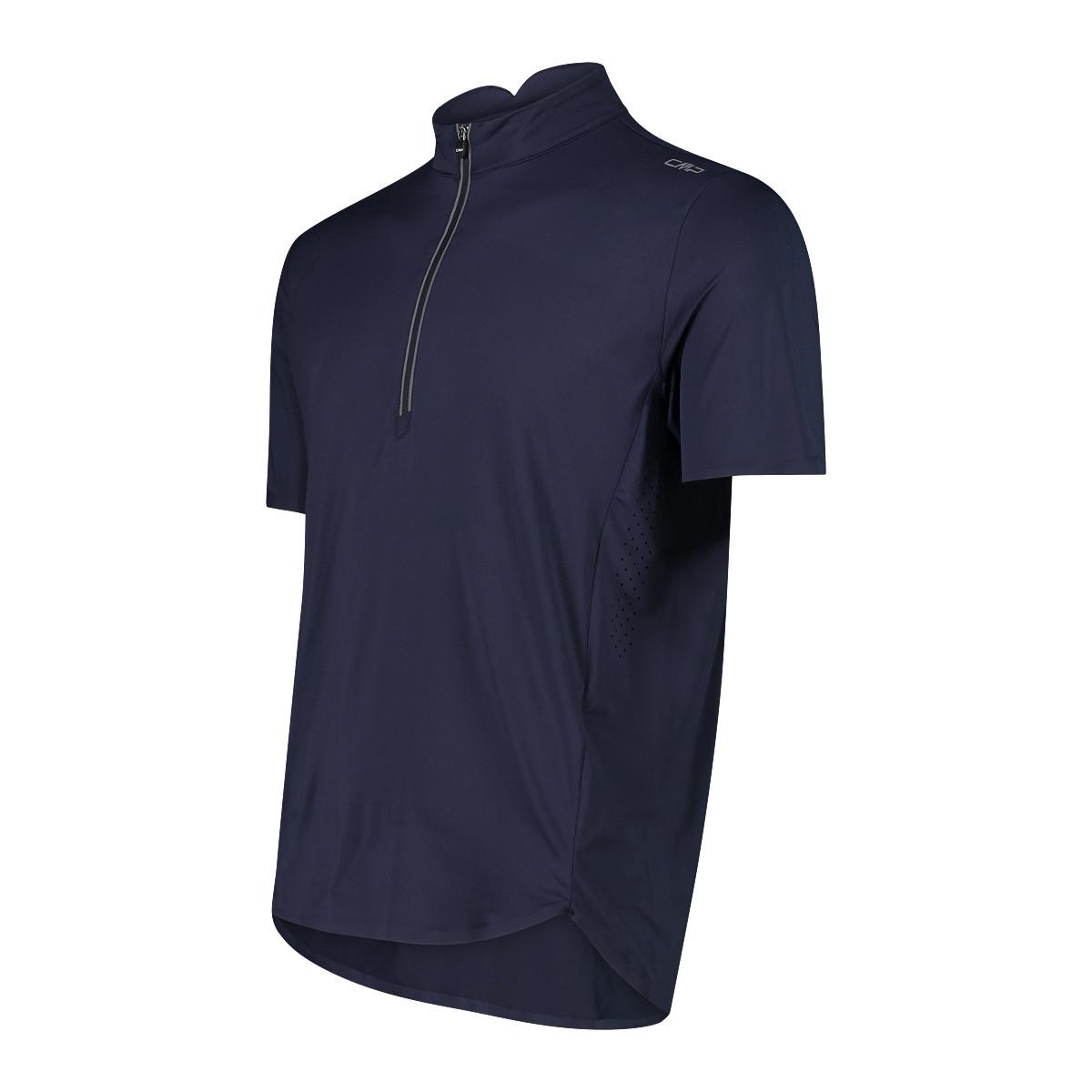 CMP Freebike T-Shirt Manches Courtes Demi-Zip  
