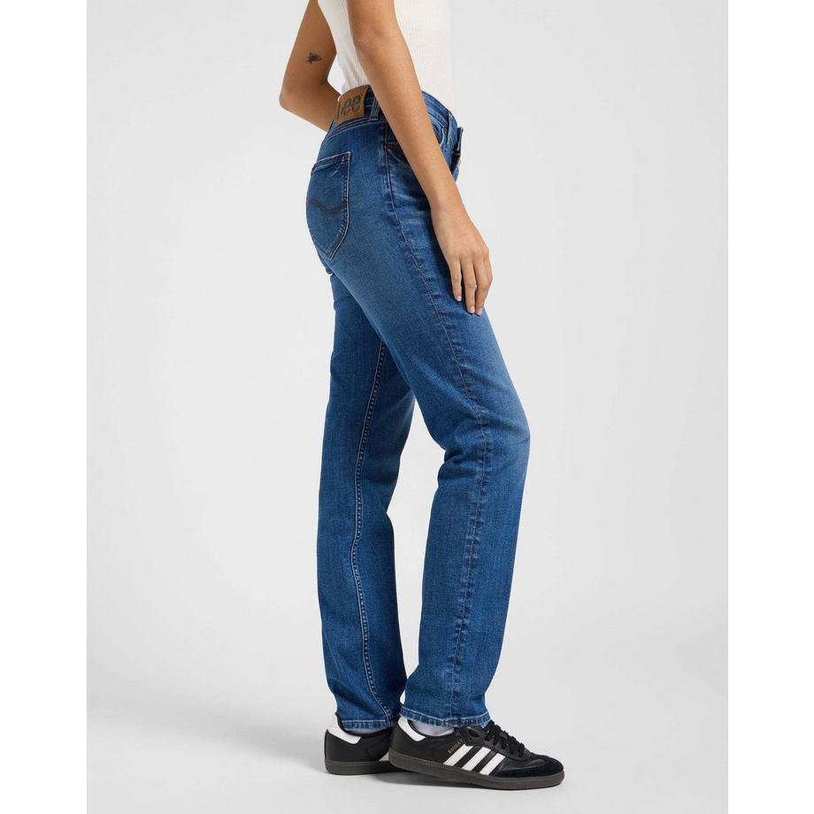 Lee Marion Straight Jeans Hyper Mid  