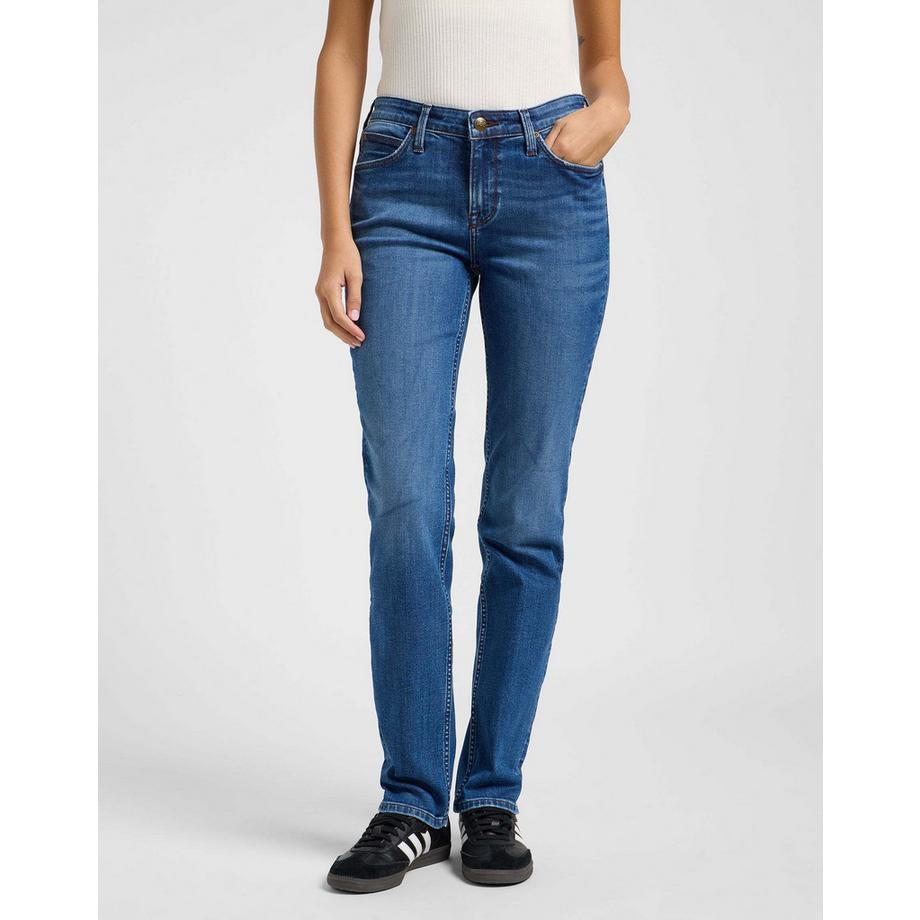 Lee Marion Straight Jeans Hyper Mid  