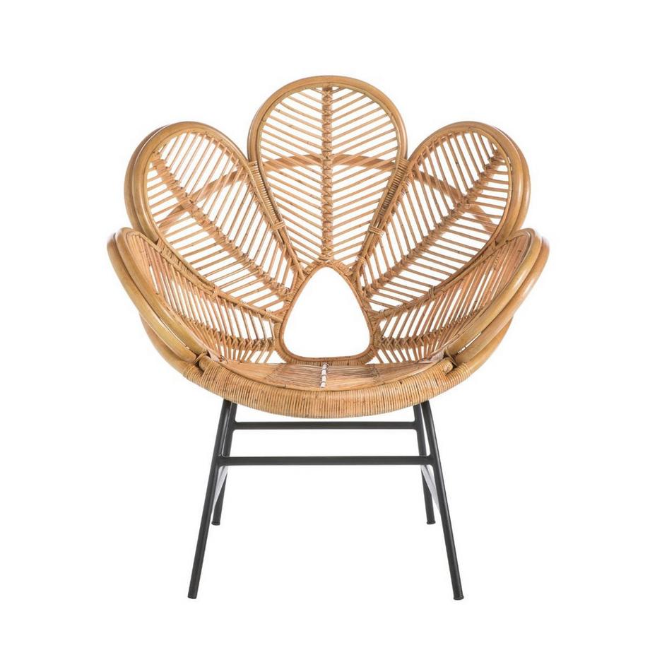 Fauteuil en rotin H104 cm - FLEUR