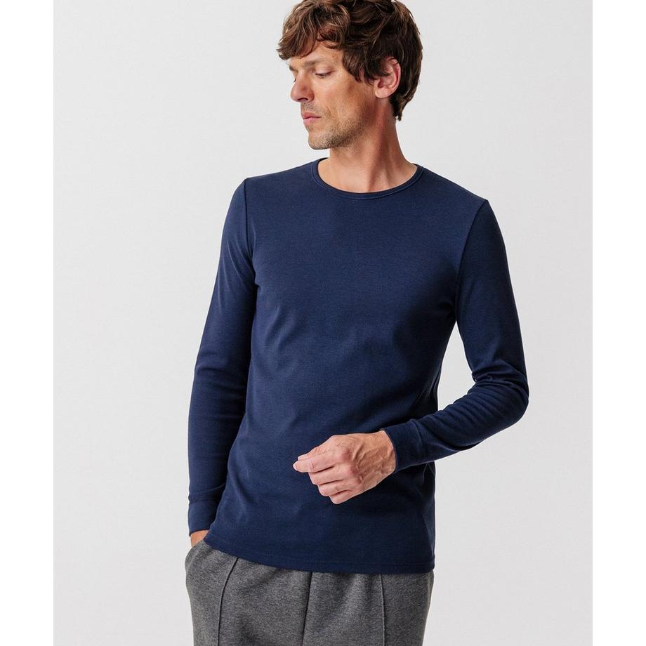 Damart Langärmeliges Rundhals-Thermo-Shirt Wärmegrad Medium  