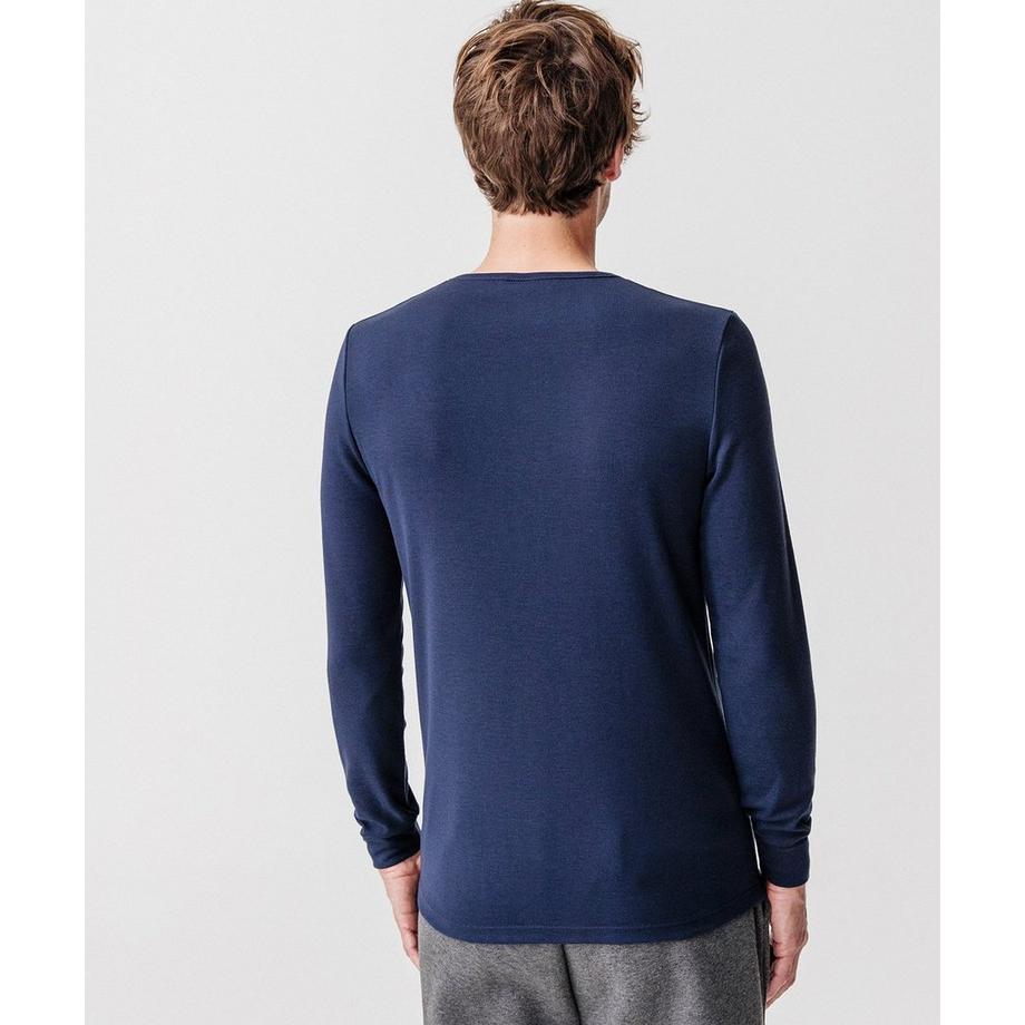 Damart Langärmeliges Rundhals-Thermo-Shirt Wärmegrad Medium  