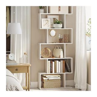 Calicosy Bibliothèque blanche à 6 niveaux  