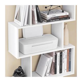 Calicosy Bibliothèque blanche à 6 niveaux  