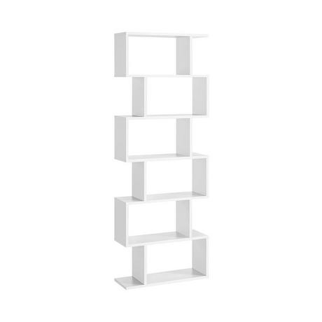 Calicosy Bibliothèque blanche à 6 niveaux  