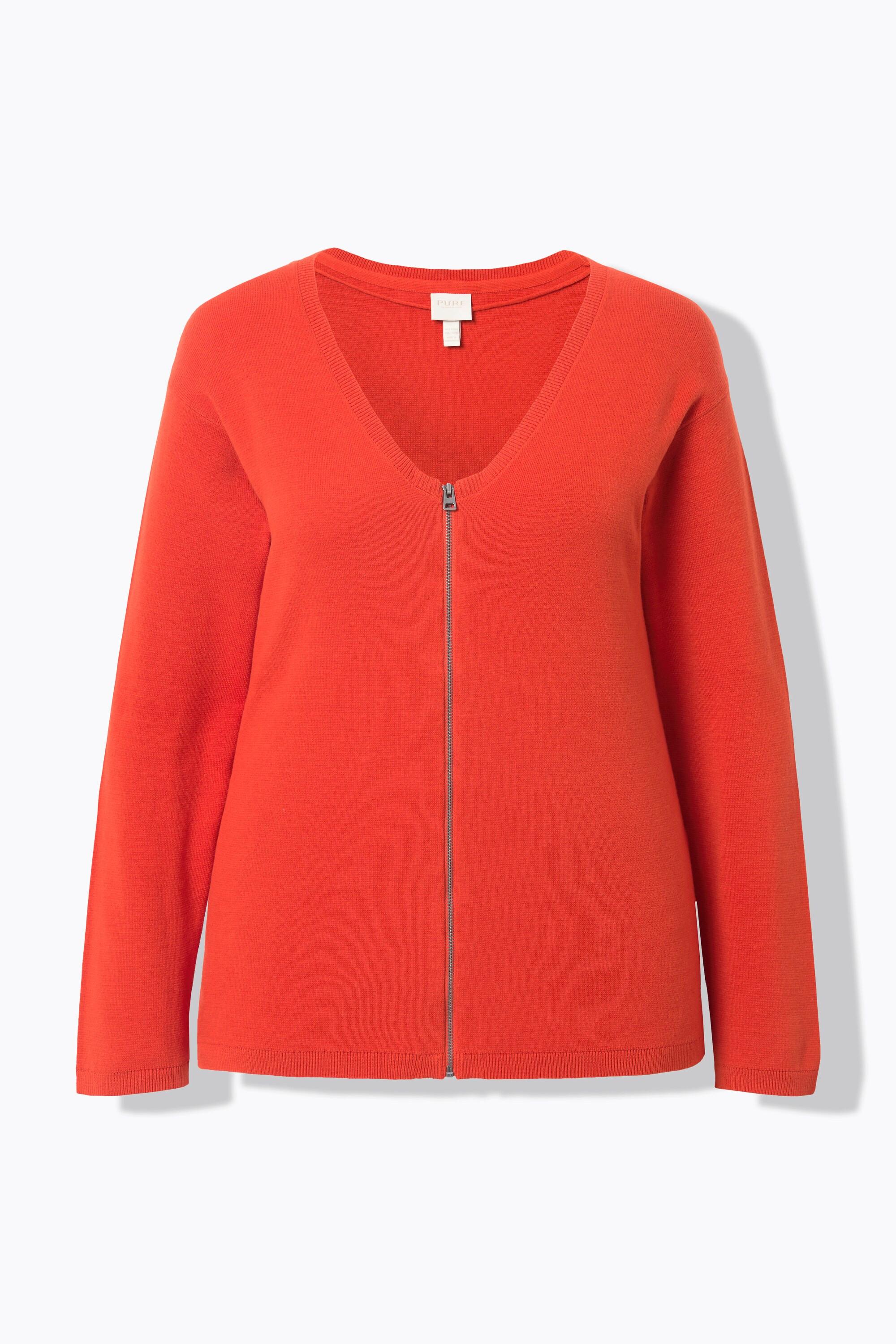 Ulla Popken Gilet En Maille Milano Encolure V  