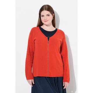 Ulla Popken Gilet En Maille Milano Encolure V  