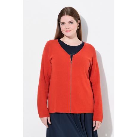 Ulla Popken Gilet En Maille Milano Encolure V  