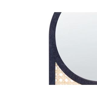 Beliani Wandspiegel aus Rattan Boho BALEAL  