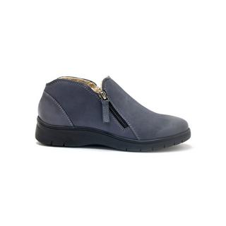 Pédiconfort  bottines double zip nubuck 