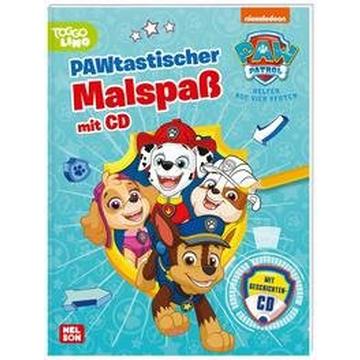 PAW Patrol Kindergartenheft: PAWtastischer Malspaß mit CD