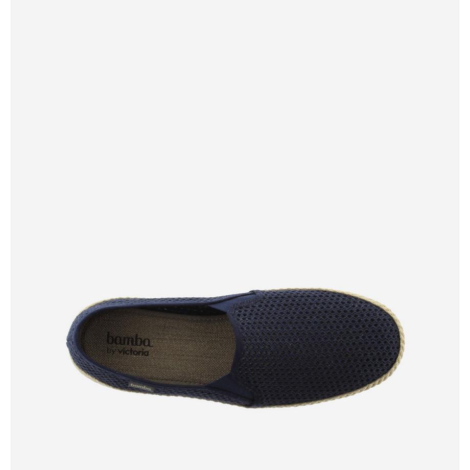 Victoria André Espadrilles en Toile Perforée  