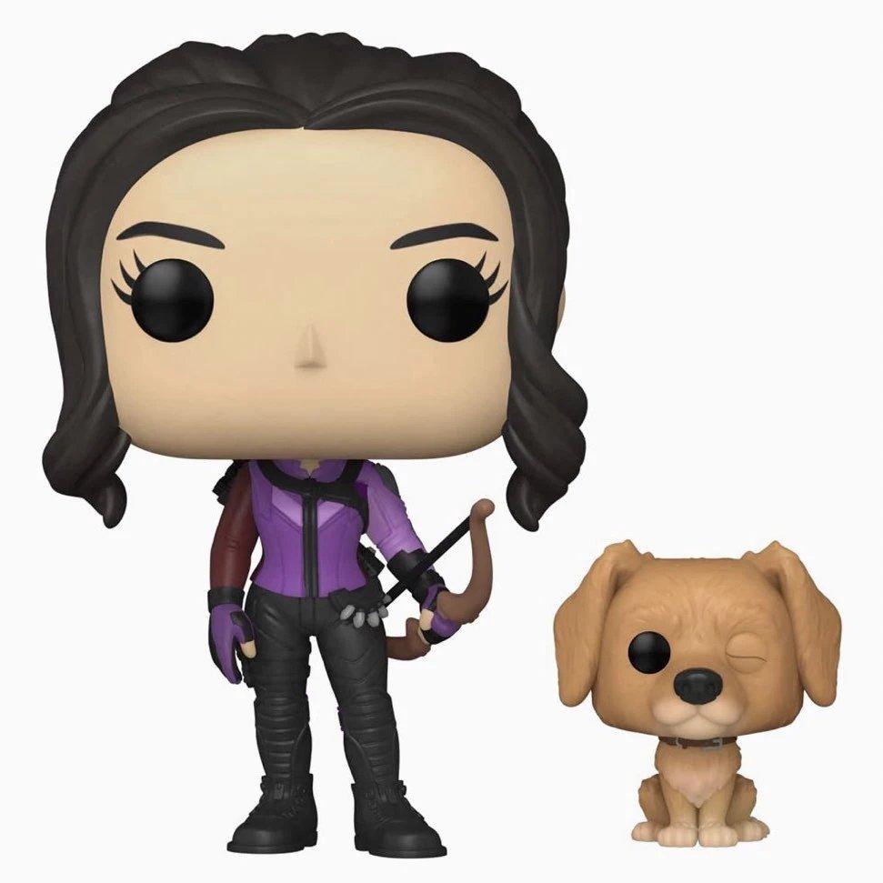 Funko  POP - Marvel - Hawkeye - 1212 - Kate Bishop w/Lucky the Pizza Dog 