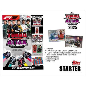 Turbo Attax Formule 1 TC 2025 – Kit de démarrage